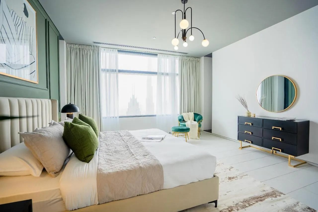Nasma Luxury Stays - Exquisite Hideaway With Awe-Ins Burj Khalifa Views Dubai