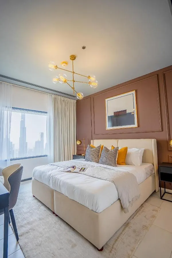 Apartment Nasma Luxury Stays - Exquisite Hideaway With Awe-Ins Burj Khalifa Views Dubai